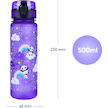 Láhev na pití 500 ml TRITAN Jungle Panda