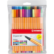 Liner STABILO point 88 sada 25 ks + 5 ks neon