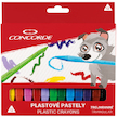 Plastové pastelky trojhranné 12ks