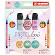 Sada STABILO pastelky, linery, fixy a zvýrazňovače pastel 18 ks