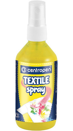 Barva na textil v rozprašovači centropen 1139 žlutá