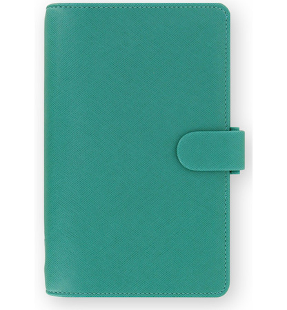Diář FILOFAX Saffiano osobní Compact akvamarínový