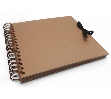 Fotoalbum Scrapbook 210x210mm kraft