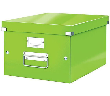 Krabice archivační CLICK-N-STORE A4 zelená