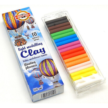 Modelína 131717 10ks SUPERLEHKÁ