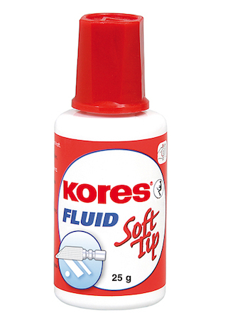 Opravný lak Kores Soft Tip Fluid
