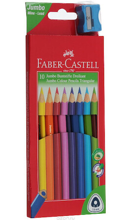 Pastelky Faber Castell 10ks junior grip