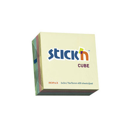 Samolepicí bloček Stick'n pastel mix