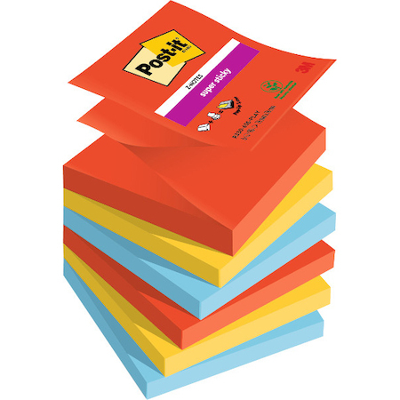 Samolepicí bloček „Z“ Colorful Playful 6 bločků