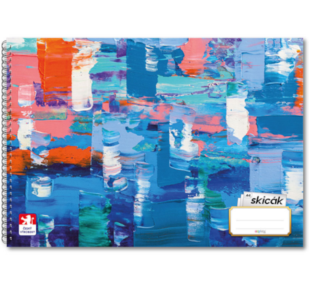 Skicák A4 40 listů 190g OilPaint