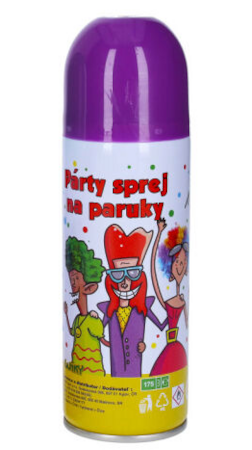 Sprej na paruky fialový 140ml