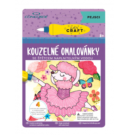 Vodové omalovánky Pejsci