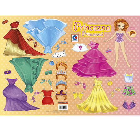 Vystřihovánky A3 Princezna