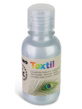 Barva na textil Primo Metal 125ml stříbrná