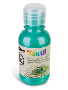 Barva na textil Primo Metal 125ml zelená