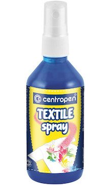 Barva na textil v rozprašovači centropen 1139 modrá