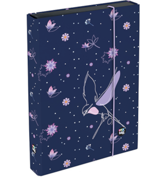 Box na sešity A5 Jumbo OXY GO Květiny