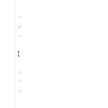 Diář FILOFAX náplň A5 papír nelinkovaná