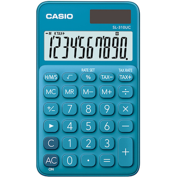 Kalkulačka Casio SL 310 UC modrý