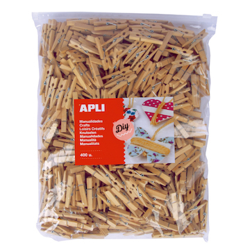 Kolíčky dřevěné jumbo pack 400ks