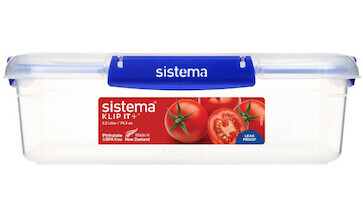 Krabička na potraviny 4 klipy 2,2 l Sistema® KLIP IT PLUS™