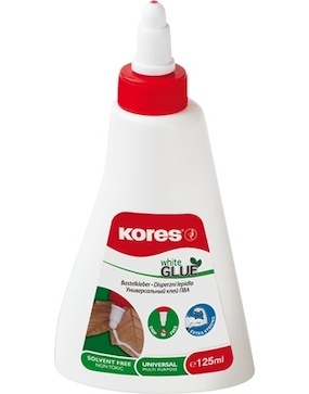 Lepidlo White Glue Kores 125ml