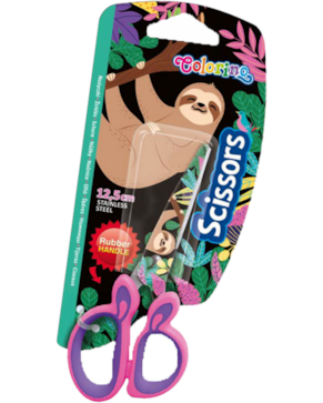 Nůžky dětské Colorino 12,5 cm Wildkid