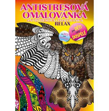 Omalovánka A4 Antistresová Relax