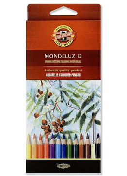 Pastelky Akvarelové 3716 12ks trojhranné