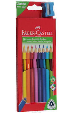 Pastelky Faber Castell 10ks junior grip