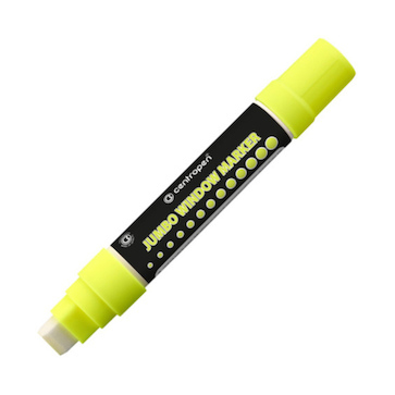 Popisovač 9120 křídový žlutý