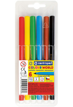 Popisovač Centropen 7550 sada 6 ks