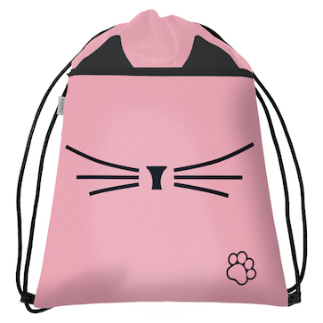 Sáček na cvičky Stil Cat lady
