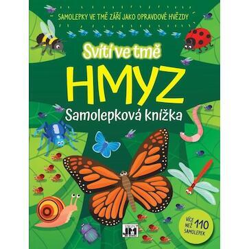 Samolepicí knížka svítící Hmyz