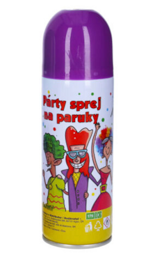 Sprej na paruky fialový 140ml