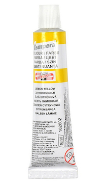 Temperová barva žluť citrónová 16ml