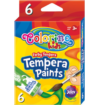 Temperové barvy 6 barev Colorino