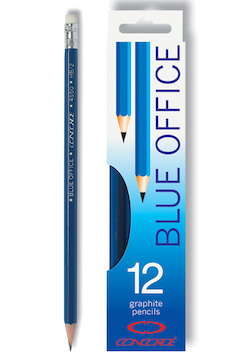 Tužka s gumou BLUE OFFICE 12ks