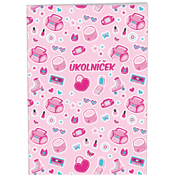 Úkolníček A6 Stil Pinky