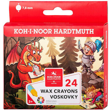 Voskovky 8234 24ks krátké