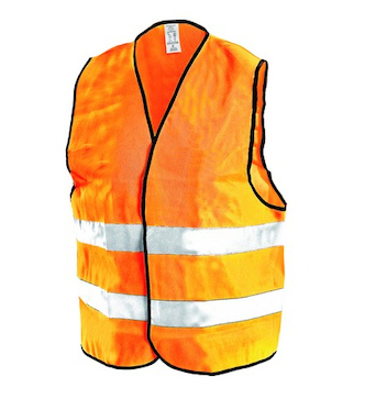 Výstražná vesta XL oranžová