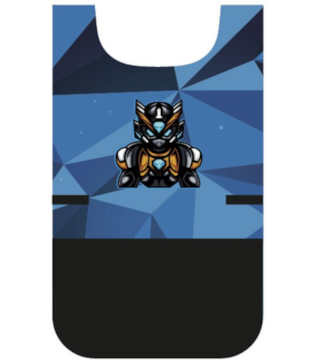 Zástěra na výtvarnou výchovu Pončo Oxy Sherpy Robot